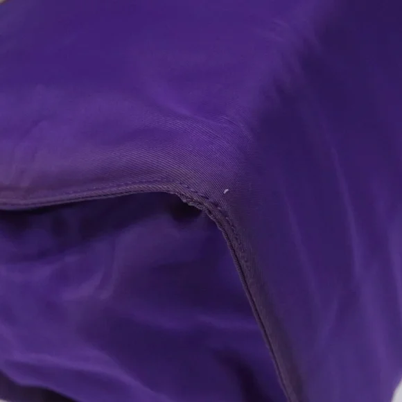 RARE PRADA Purple & Gold Nylon Vintage Handbag / Purse  (EUC) - Picture 9 of 16